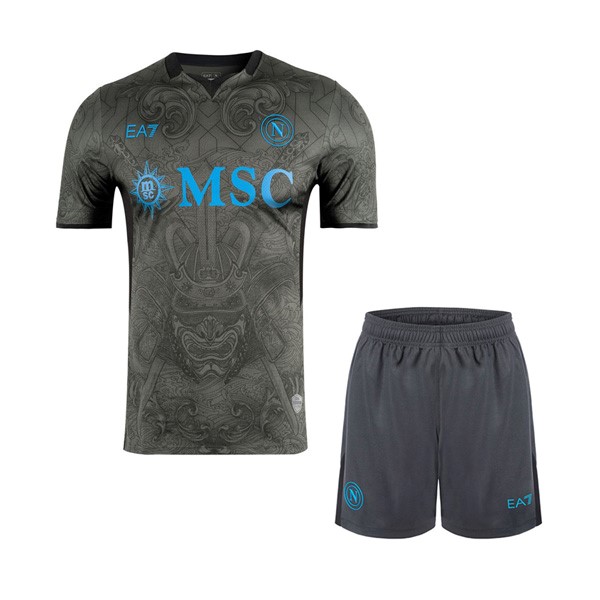 Camiseta Napoli Tercera equipo Niño 2024-25